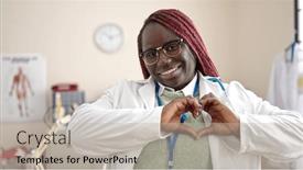  Presentation with hands heart - 