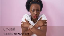  Presentation with woman sad - 