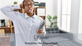  Presentation with woman hands open - 