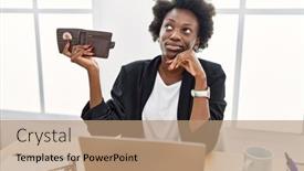  Presentation with holding hands old young - Presentation enhanced with african-young-woman-holding-wallet background and a coral colored foreground