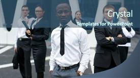  Presentation with international space station over - Audience pleasing slides consisting of africans asians - international business team over modern backdrop and a ocean colored foreground