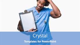  Presentation with hand surgeon - Cool new slide set with afro american surgeon doctor holding clipboard man over isolated background stressed with hand on head shocked with shame and surprise face angry and frustrated fear and upset for mistake backdrop and a teal colored foreground