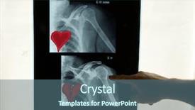  Presentation with heart medical - Colorful PPT layouts enhanced with after a broken heart backdrop and a ocean colored foreground