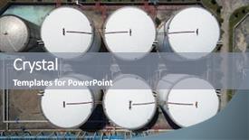  Presentation with power generation and transmission - Cool new slide deck with afterglow of the transmission tower backdrop and a gray colored foreground