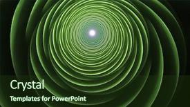  Presentation with futuristic - Audience pleasing presentation theme consisting of afterlife - abstract futuristic background backdrop and a tawny brown colored foreground