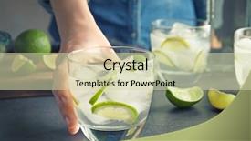  Presentation with alcohol and drug abuse - Colorful slide set enhanced with agave - female hand holding alcohol cocktail backdrop and a soft green colored foreground