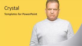  Presentation with arabic music arab man playing - PPT layouts consisting of age arab man wearing sport background and a yellow colored foreground