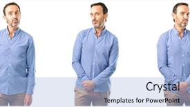  Presentation with middle east camel caravan - Presentation theme with age handsome man expressing love background and a  colored foreground