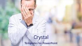  Presentation with professional - PPT theme featuring age senior hoary professional man background and a  colored foreground