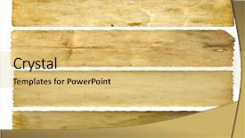  Presentation with old white antique frame - Beautiful presentation design featuring aged ancient dirty frame manuscript backdrop and a yellow colored foreground