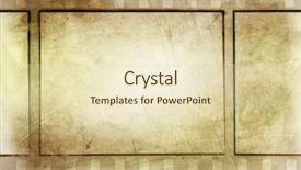  Presentation with film negative - Amazing slide deck having aged paper - film negative frames on grunge backdrop and a  colored foreground