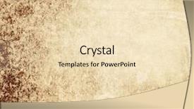  Presentation with aged paper - PPT theme featuring aged paper texture grunge background background and a lemonade colored foreground