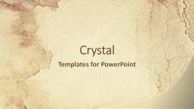  Presentation with aged paper - Amazing presentation theme having aged paper texture grunge background backdrop and a  colored foreground