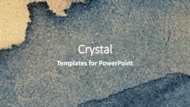  Presentation with aged paper - Theme with aged paper texture with stains background and a gray colored foreground