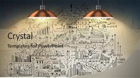  Presentation with secret - PPT layouts with description - secret strategy development ideas background and a mint green colored foreground