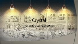  Presentation with secret - Colorful presentation design enhanced with business achievement - secret strategy development ideas backdrop and a soft green colored foreground