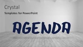  Presentation with agenda - PPT layouts enhanced with agenda-written-in-bright-room background and a light gray colored foreground