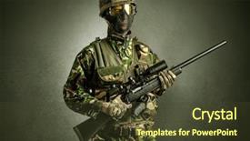  Presentation with dark room for interrogation - Slides with agent in a dark room background and a  colored foreground