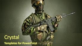  Presentation with dark ages - Colorful theme enhanced with agent in a dark room backdrop and a tawny brown colored foreground