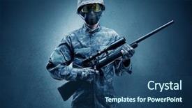  Presentation with dark - Audience pleasing PPT layouts consisting of agent in a dark room backdrop and a  colored foreground