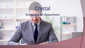  Presentation with insurance - Audience pleasing slide deck consisting of agent offering car motor insurance backdrop and a sky blue colored foreground