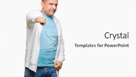  Presentation with arab - Colorful PPT layouts enhanced with aggression - middle age arab man wearing backdrop and a white colored foreground