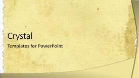  Presentation with aging - Cool new presentation theme with history theme - aging photographic paper backdrop and a blonde colored foreground