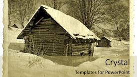  Presentation with aging - Theme enhanced with aging photography background and a yellow colored foreground