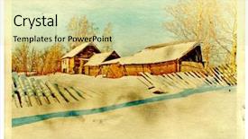  Presentation with aging - Audience pleasing presentation theme consisting of aging photography backdrop and a soft green colored foreground