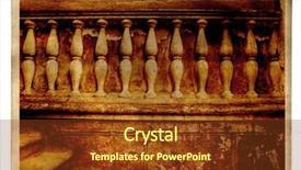  Presentation with aging - Amazing PPT theme having aging photography backdrop and a tawny brown colored foreground