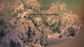  Presentation with aging - Beautiful slides featuring aging photography backdrop and a coral colored foreground