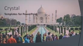  Presentation with taj mahal - 