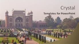  Presentation with agra - Amazing PPT theme having agra-india-28-february-2015 backdrop and a lemonade colored foreground