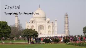  Presentation with taj mahal - 