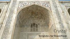  Presentation with taj mahal - 