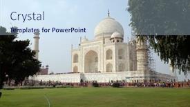  Presentation with taj mahal - Beautiful PPT layouts featuring agra-india-february-14-taj backdrop and a  colored foreground