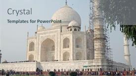  Presentation with taj mahal - 