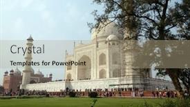  Presentation with taj mahal - 
