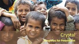  Presentation with tribal india - Theme featuring agra-india-june-19-portrait background and a tawny brown colored foreground