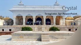  Presentation with agra - Colorful presentation design enhanced with agra-india-november-1-2015 backdrop and a light blue colored foreground