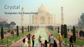 Presentation with taj mahal - 