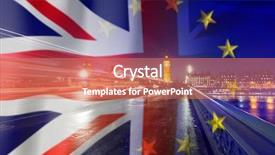  Presentation with brexit - Audience pleasing PPT theme consisting of agreement and deal being process backdrop and a coral colored foreground