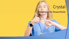  Presentation with nursing - Amazing theme having agreement expression crazy conflict backdrop and a yellow colored foreground