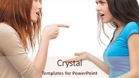  Presentation with bullying - Slide set enhanced with agressivity - bullying friendship and people concept background and a lemonade colored foreground