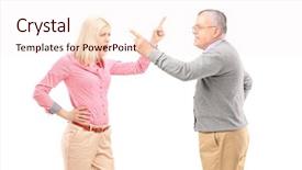  Presentation with mature female surgeon - Colorful presentation enhanced with agri - agry female and mature man backdrop and a sky blue colored foreground