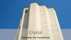  Presentation with crops - Colorful theme enhanced with agricultural-building-dedicated backdrop and a lemonade colored foreground