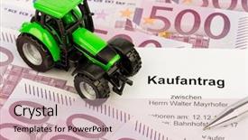  Presentation with agricultural economics - Cool new PPT theme with agricultural economics - purchase contract for a new backdrop and a soft green colored foreground