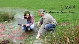  Presentation with teenagers - Colorful slides enhanced with naga sculpture against big golden buddha statue and blue sky in thai temple backdrop and a tawny brown colored foreground