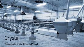  Presentation with poultry farm - Audience pleasing PPT theme consisting of agricultural pest - modern and new automated integrated backdrop and a light blue colored foreground