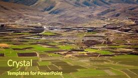  Presentation with agriculture - Cool new theme with agriculture atlas valley landscape morocco backdrop and a tawny brown colored foreground
